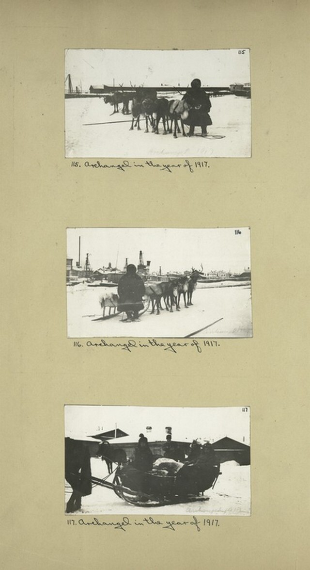 Архангельск в 1917 году.