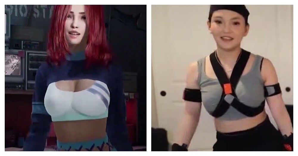 У витуберши сломалась грудь во время прямой трансляции