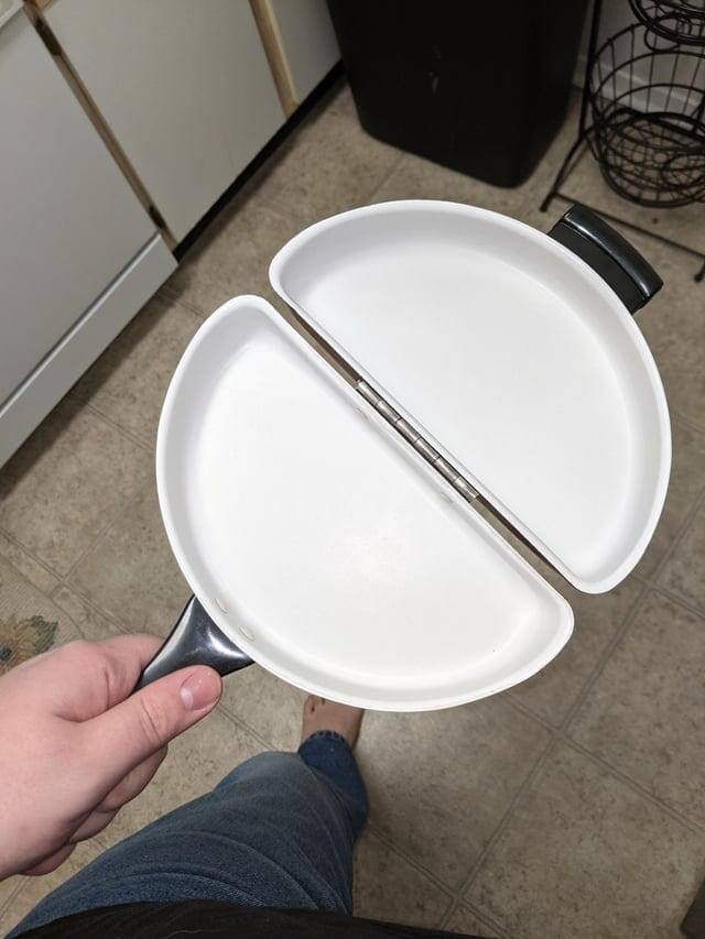 Винтажная сковородка для приготовления омлета