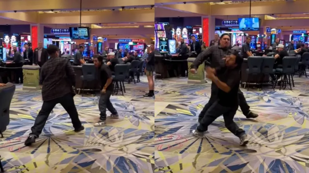 Безумие Лас-Вегаса: охранник схватил не того