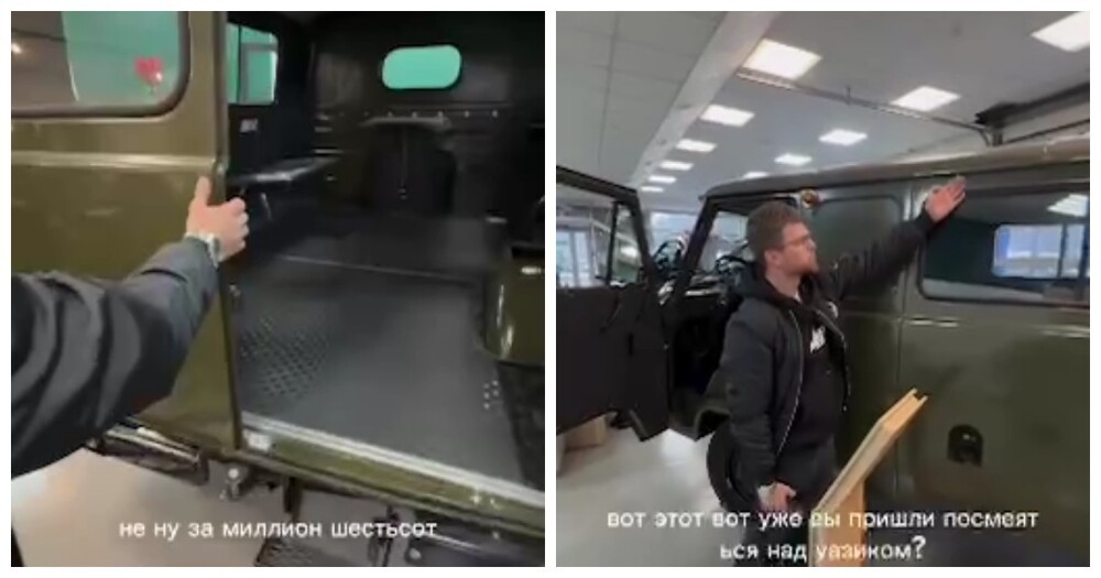 Новая «Буханка» за 1,6 млн рублей сгнила прямо в салоне