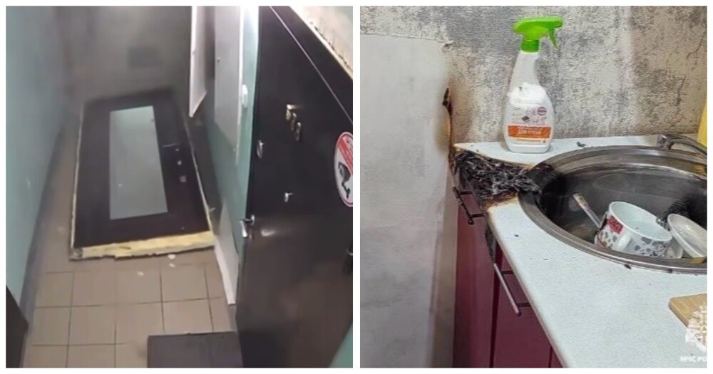 В Новосибирске собака устроила взрыв в квартире