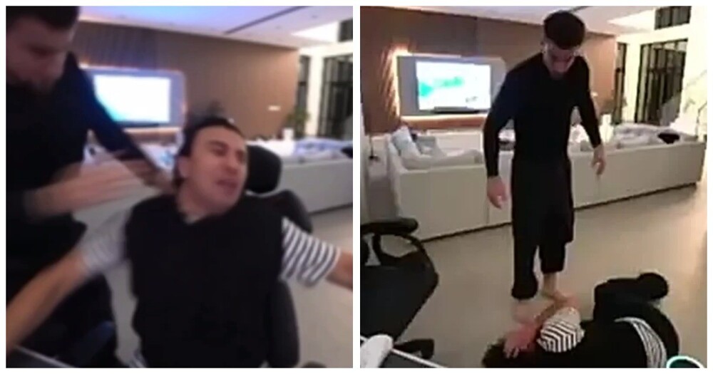 Лишенного российского гражданства блогера Субхана Мамедова избили в прямом эфире