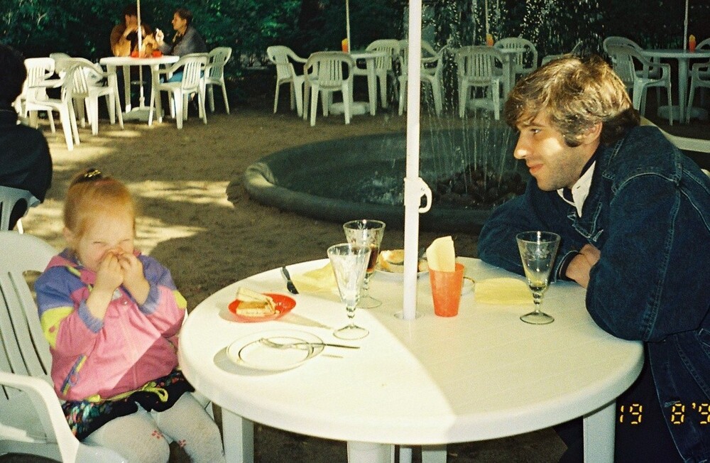 Летнее кафе в Летнем же саду.