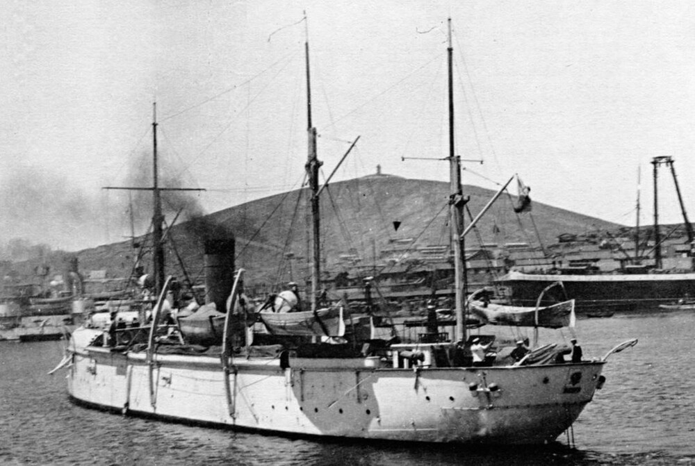 История в фотографиях. Канонерская лодка "Бобр"