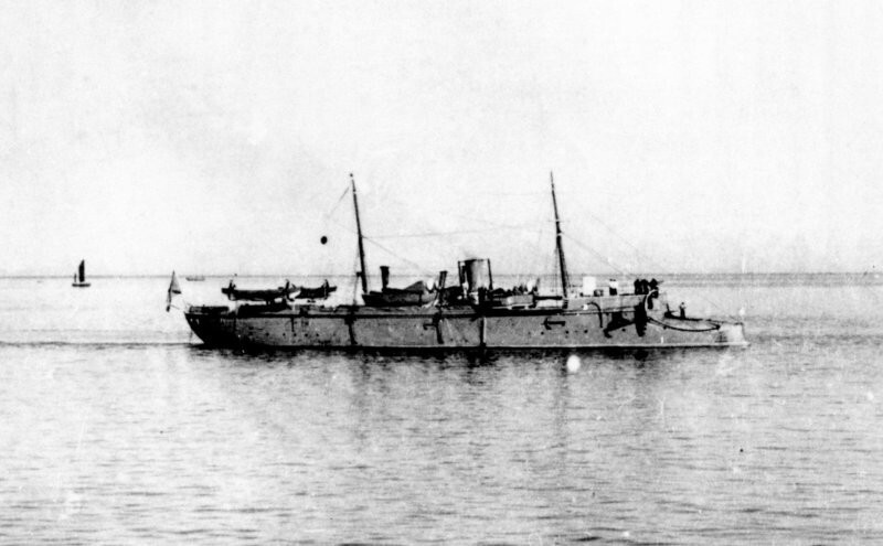 История в фотографиях. Канонерская лодка "Бобр"