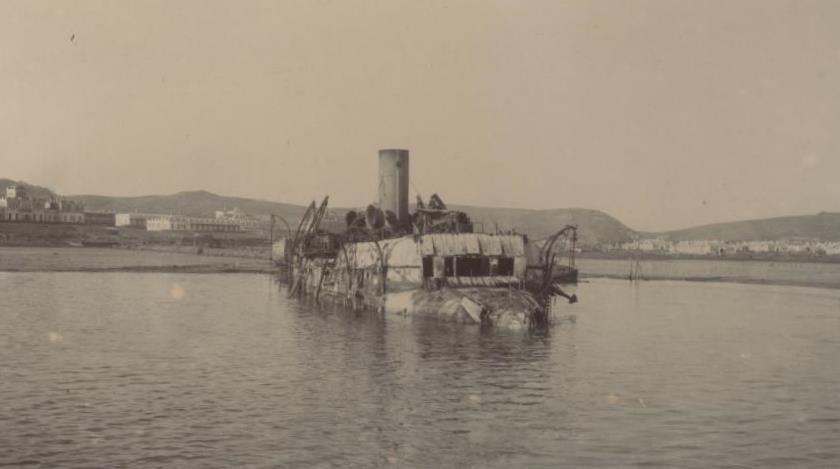 История в фотографиях. Канонерская лодка "Бобр"