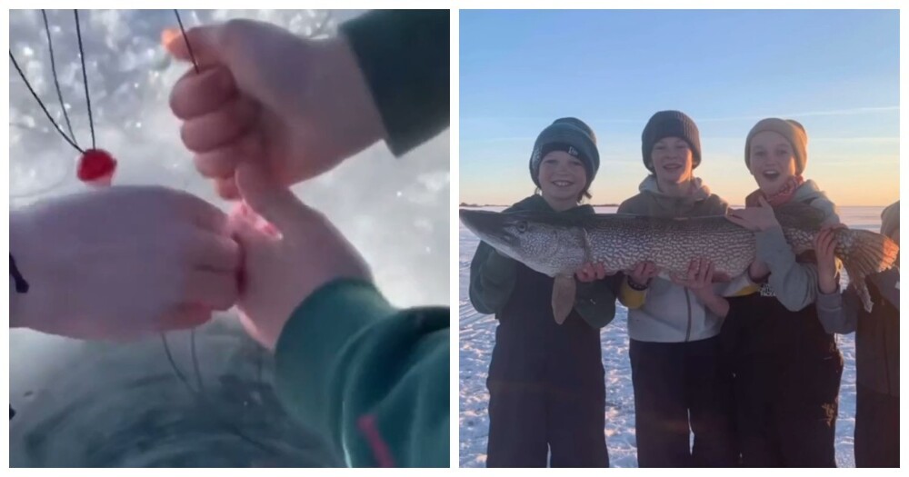 Пацаны на рыбалке: эмоции зашкаливают!