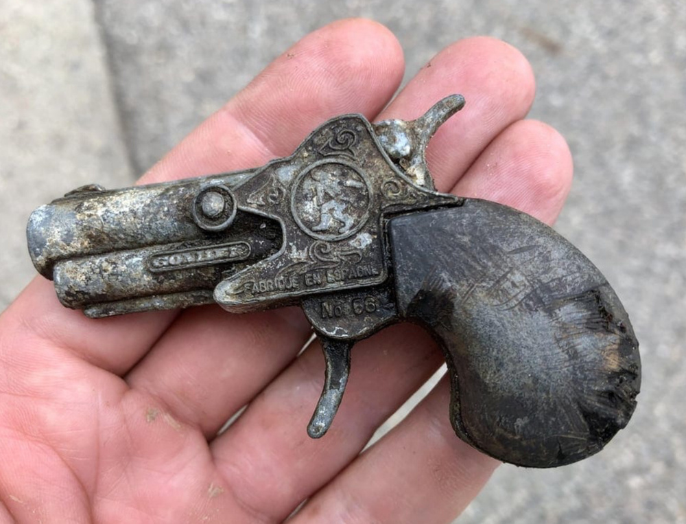 Результат прогулки с металлоискателем