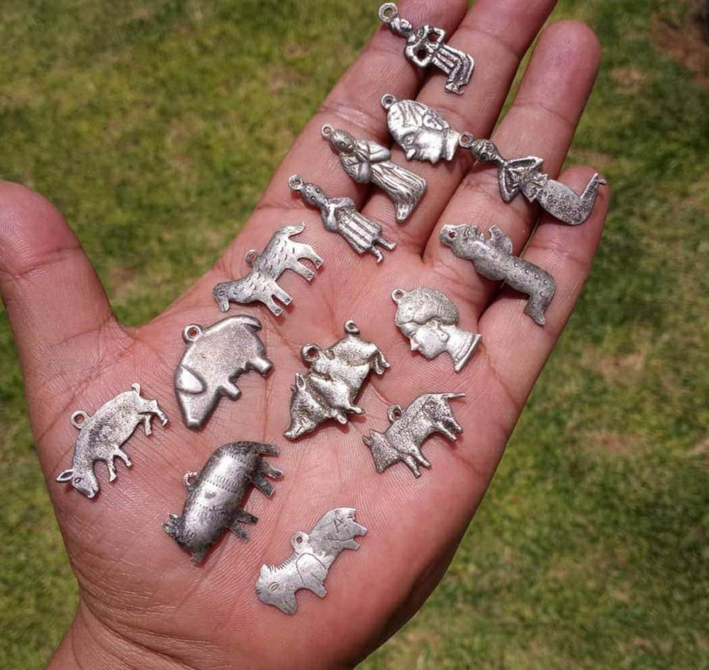 Оригинальные серебряные кулоны