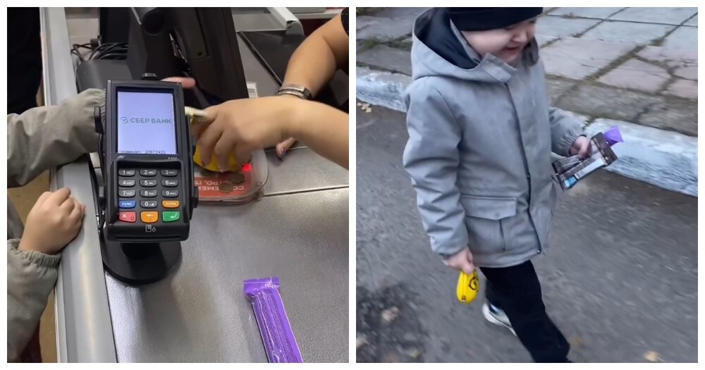 Маленький мальчик наглядно показал, как для каждого из нас выглядит обычный поход в магазин