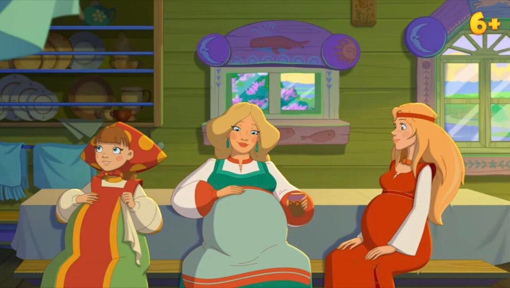 «Госзаказа не было»: в новом мультфильме о трёх богатырях жены всех главных героев внезапно забеременели