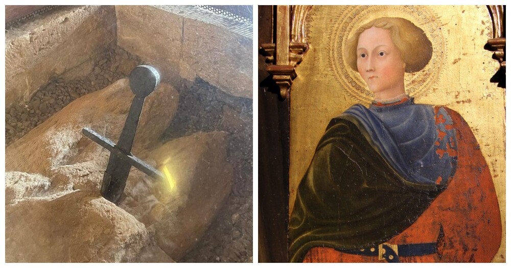 Затерянный меч Тосканы, вдохновивший на легенду о короле Артуре