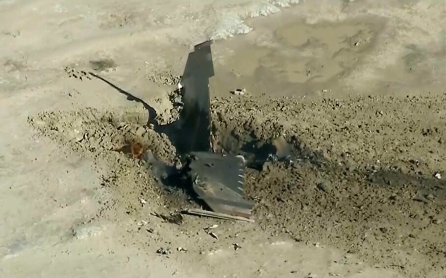 Во время тренировочного полёта в США разбился истребитель F-16