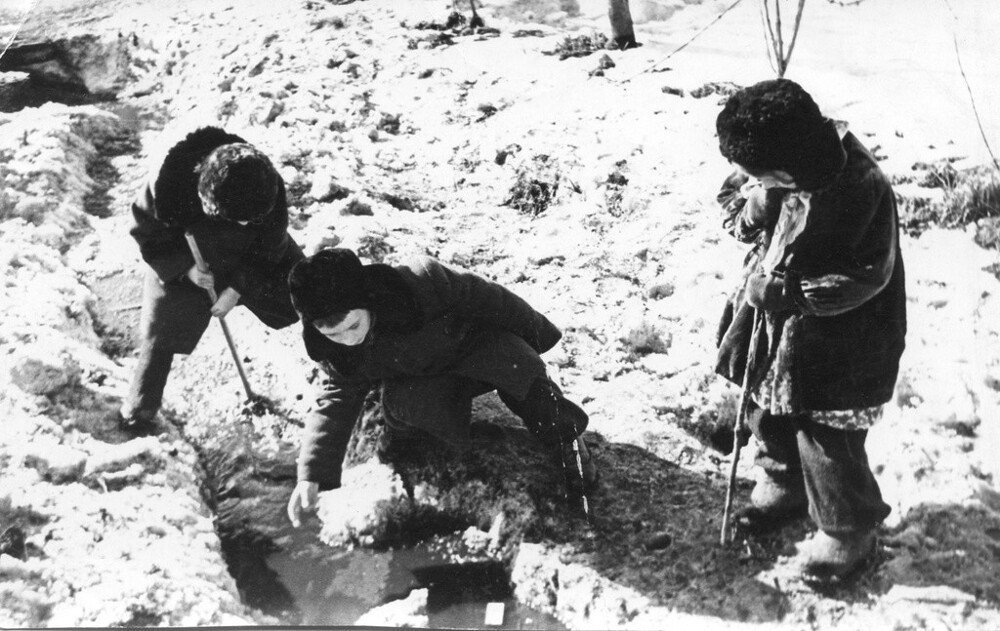 Деревенское детство. Весной. 20-31 марта 1962 года.