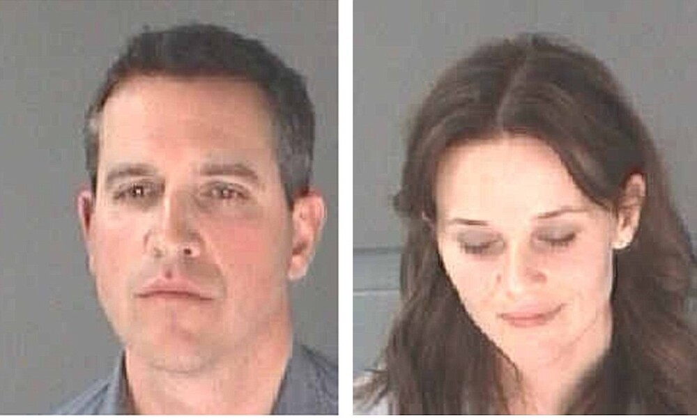 12. Риз Уизерспун и её муж Джим Тот. Вождение в нетрезвом виде