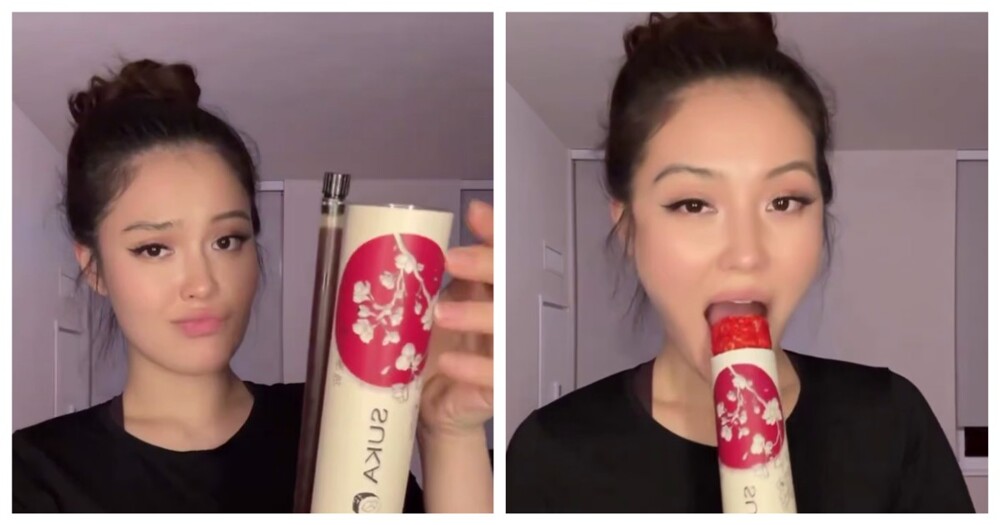 Тубус для поедания роллов на ходу