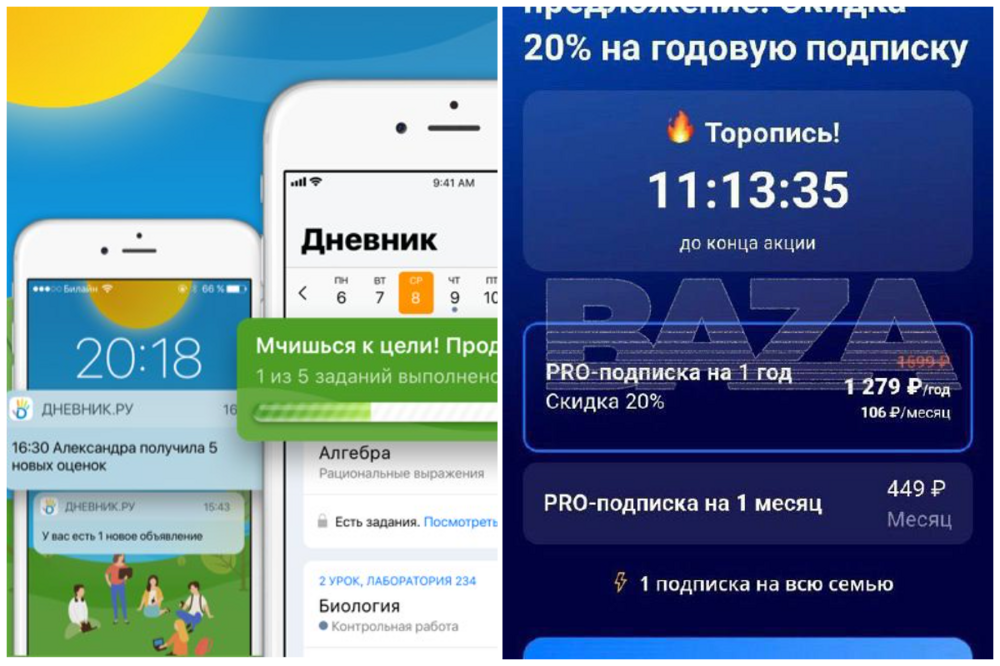 "Это недопустимо": россияне стали жаловаться на платные подписки в школьном электронном дневнике