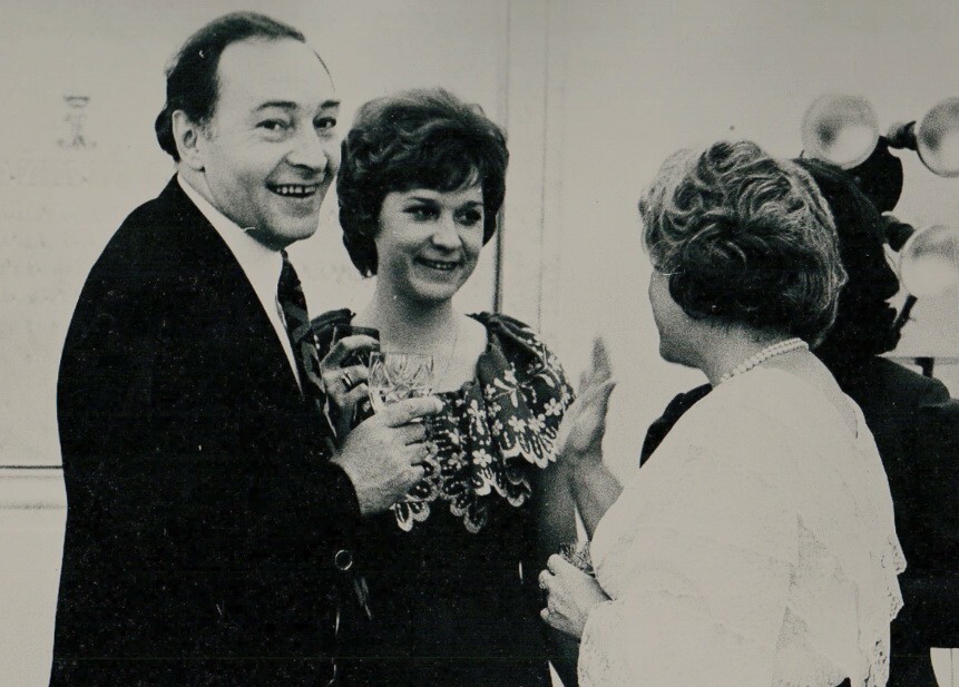 Вячеслав Тихонов и Тамара