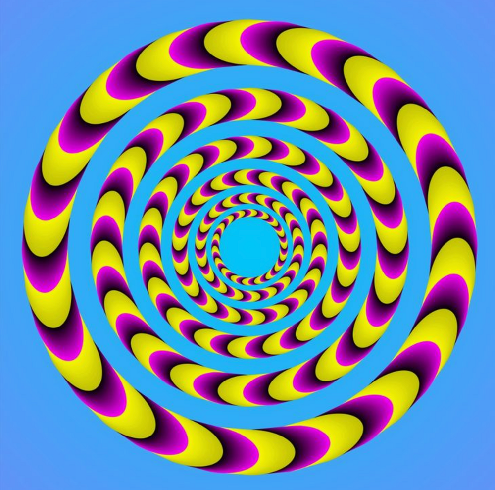 Несуществующая спираль гипнотизирует