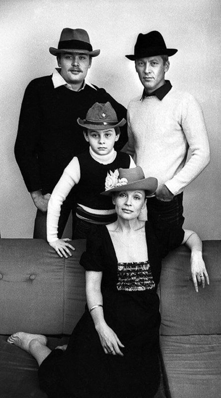 Владимир Ивашов, Светлана Светличная и их сыновья, Алексей и Олег.