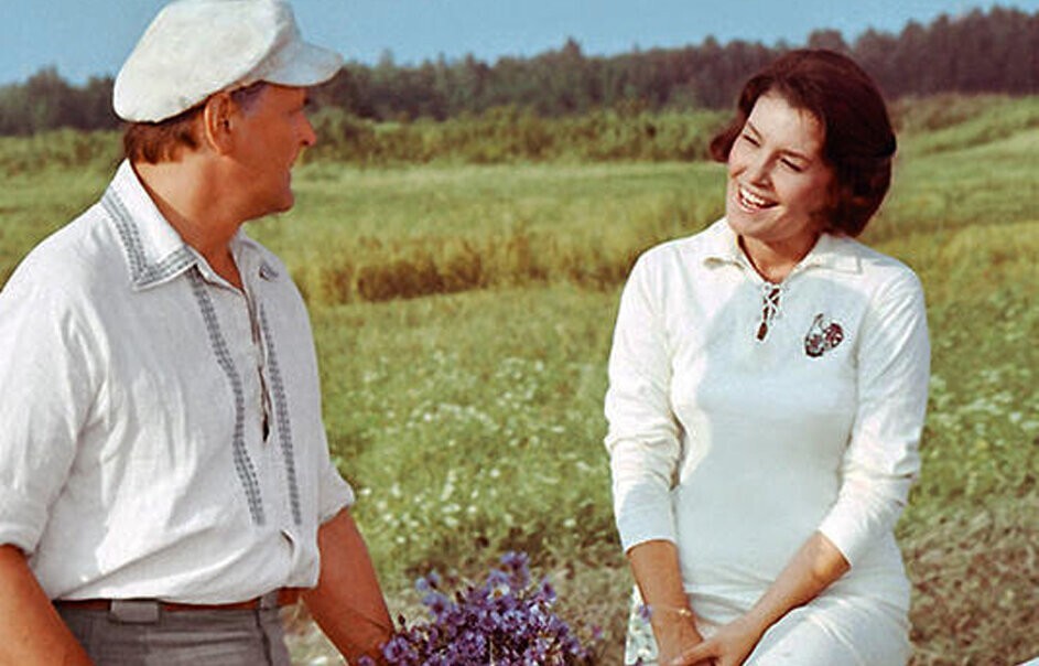 Валерия Заклунная и Юрий Яковлев в фильме "Любовь земная", 1974 год