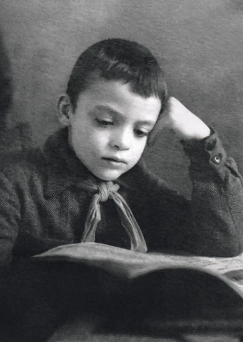 Владислав Дворжецкий в детстве.