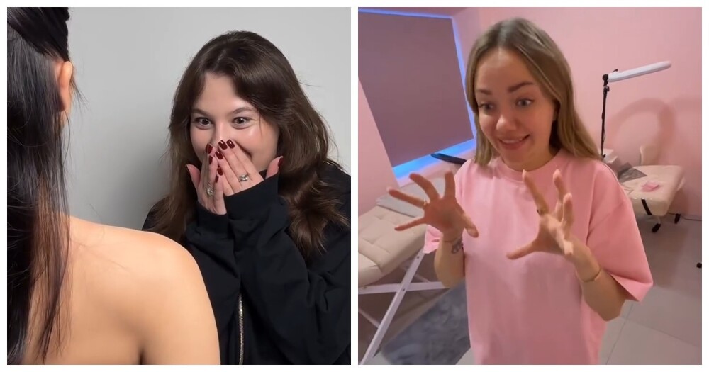 Эмоциональная реакция подруг на новую грудь