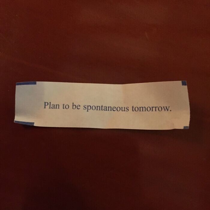 6. Спланируй быть спонтанным завтра