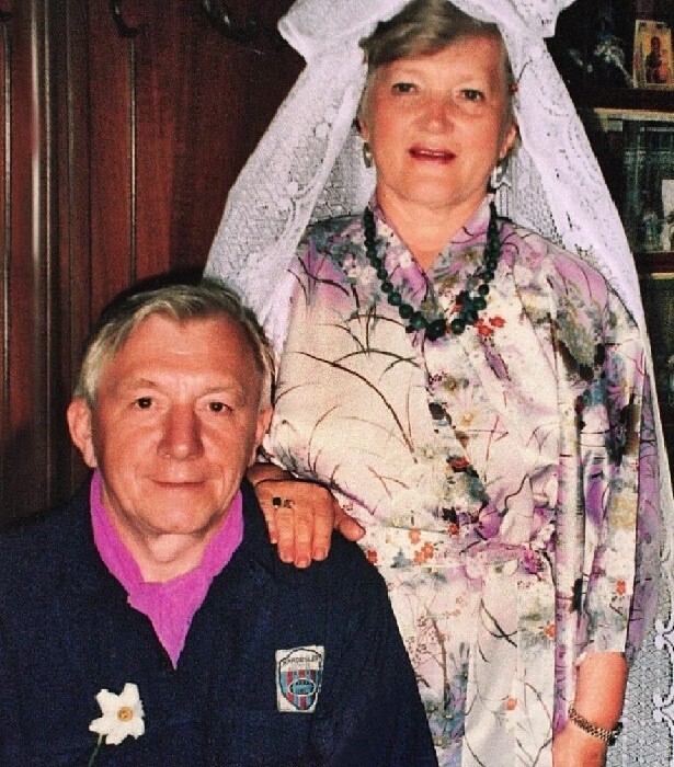 Георгий Штиль с супругой, Риммой.