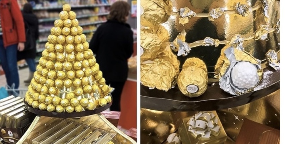 20. Эти шоколадки не такие настоящие, как кажутся…