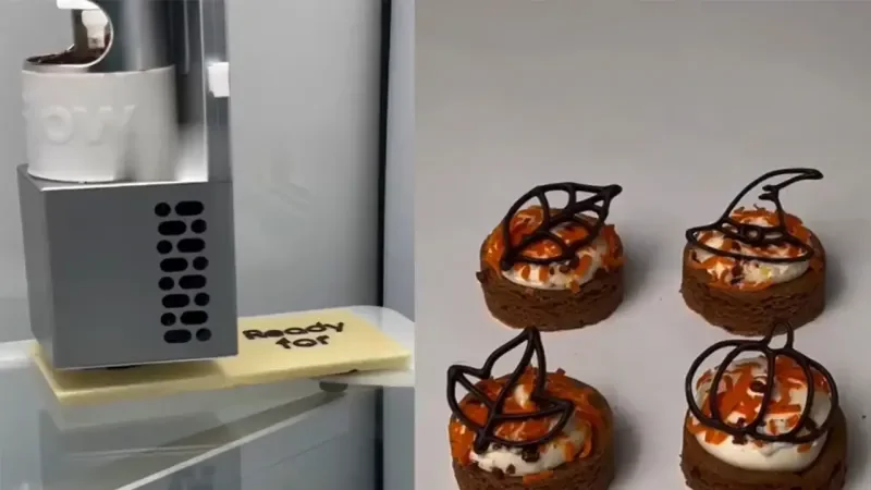 3D-принтер, который может печатать шоколадом