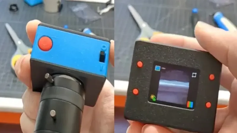 Камера из старой мыши