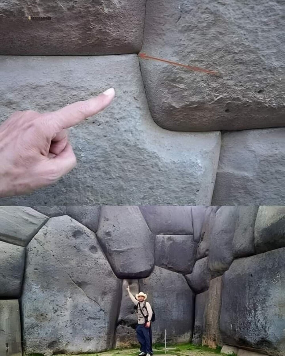 12. Безупречная каменная кладка Саксайуамана - цитадели на северной окраине города Куско (Перу) демонстрирует точность мегалитической архитектуры инков XV века