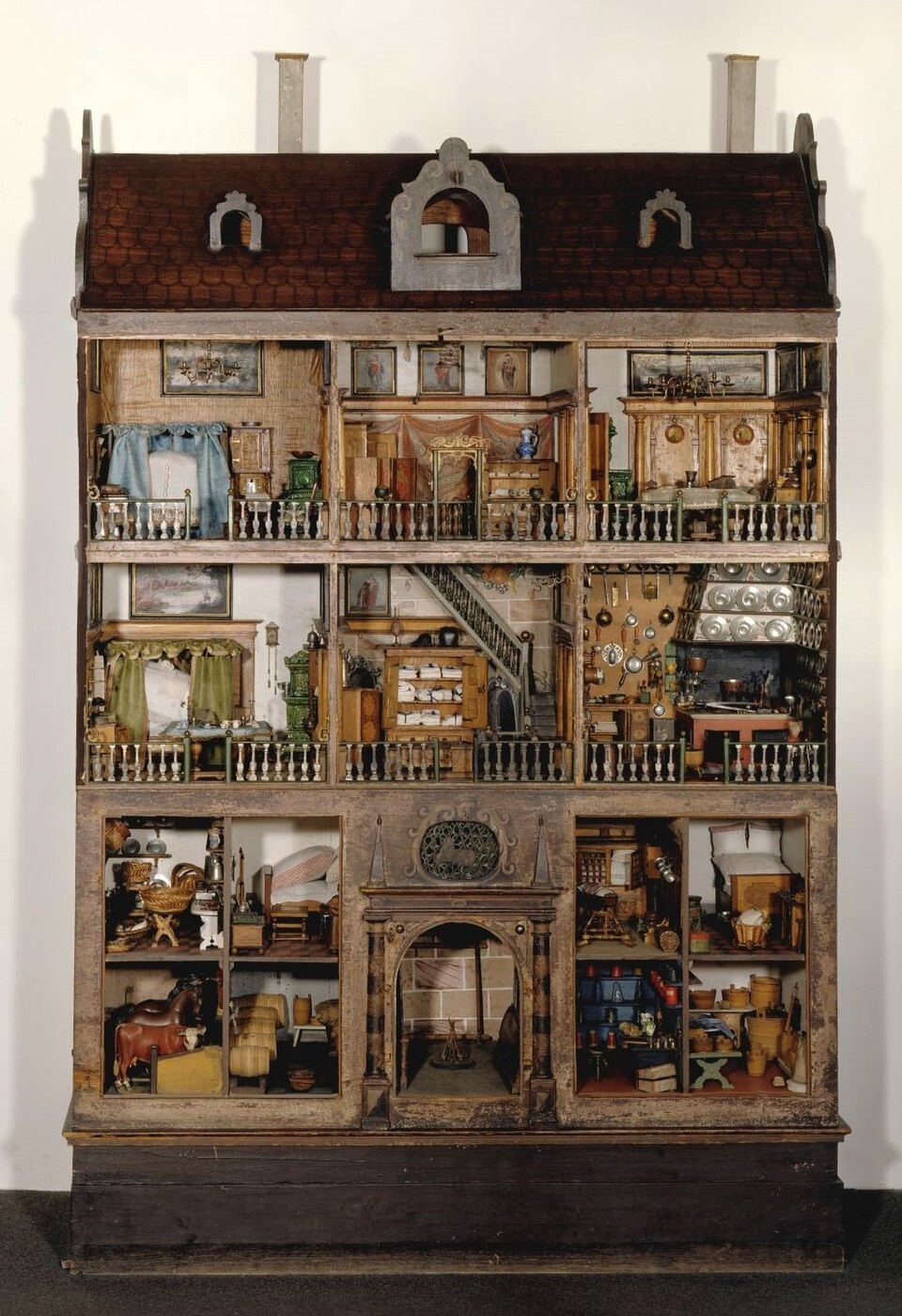 10. Кукольный дом Стромера, 1639 г., Германский национальный музей в Нюрнберге