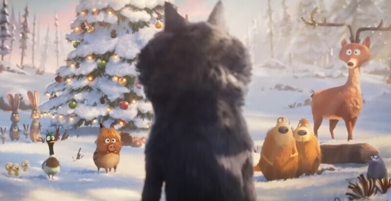 Короткометражка о волке, который устал быть злодеем