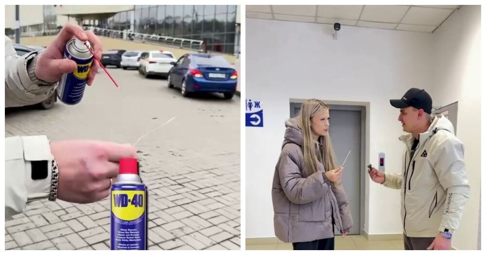 Парень  предложил людям понюхать «тестер нового аромата»