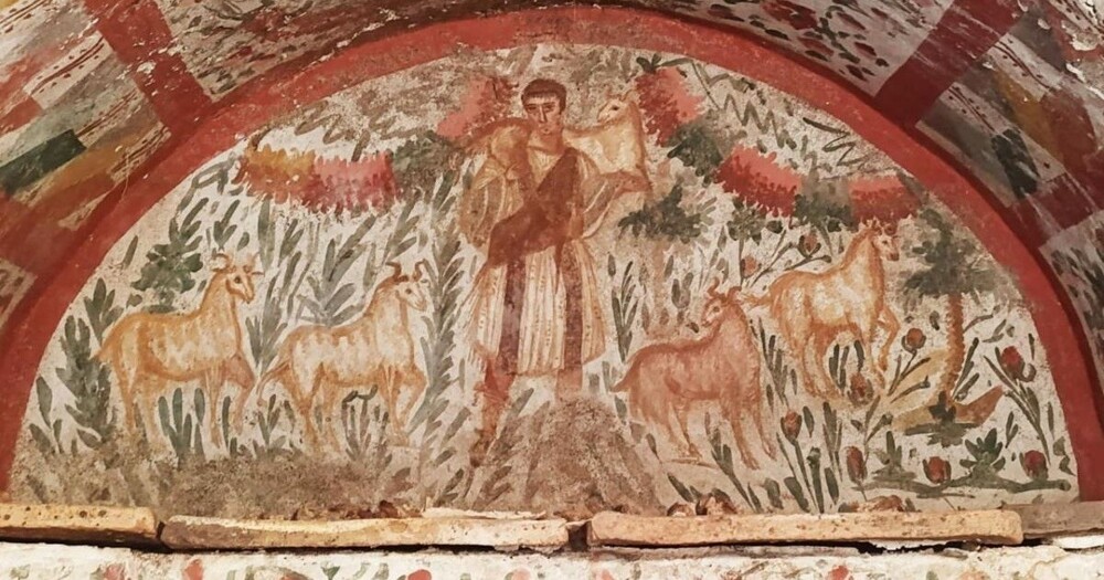 Единственная в своём роде находка в Анатолии: фреска «Добрый пастырь Иисус»
