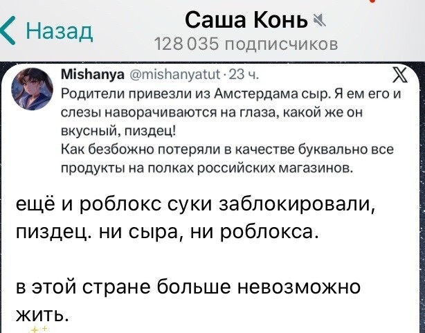 Лишь о политике , но и не только о ней