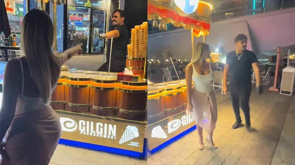 Мороженое за танец: как продавец в Дубае стал местной знаменитостью