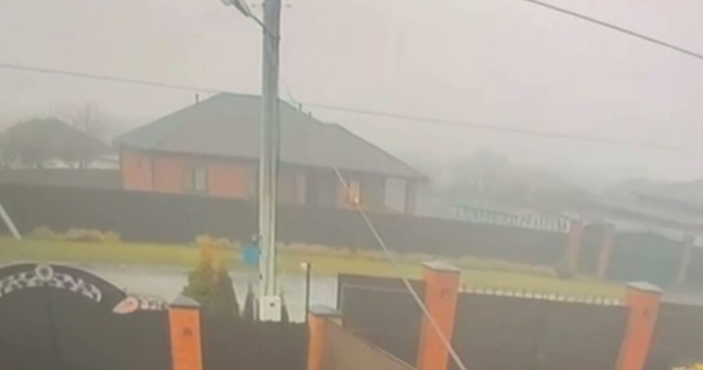Момент взрыва газа в доме под Белгородом попал на видео