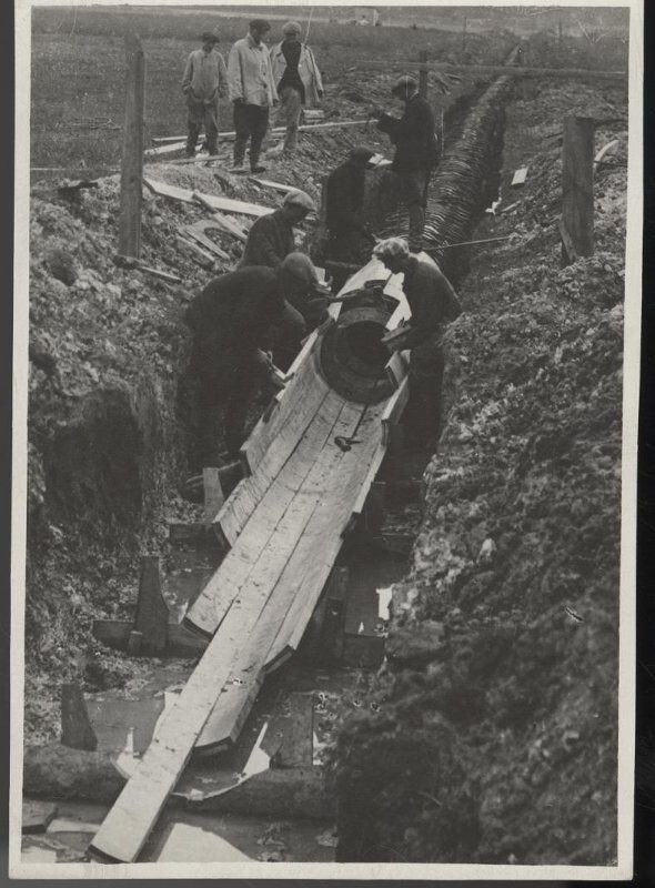 Деревянные трубы в Российской империи и СССР