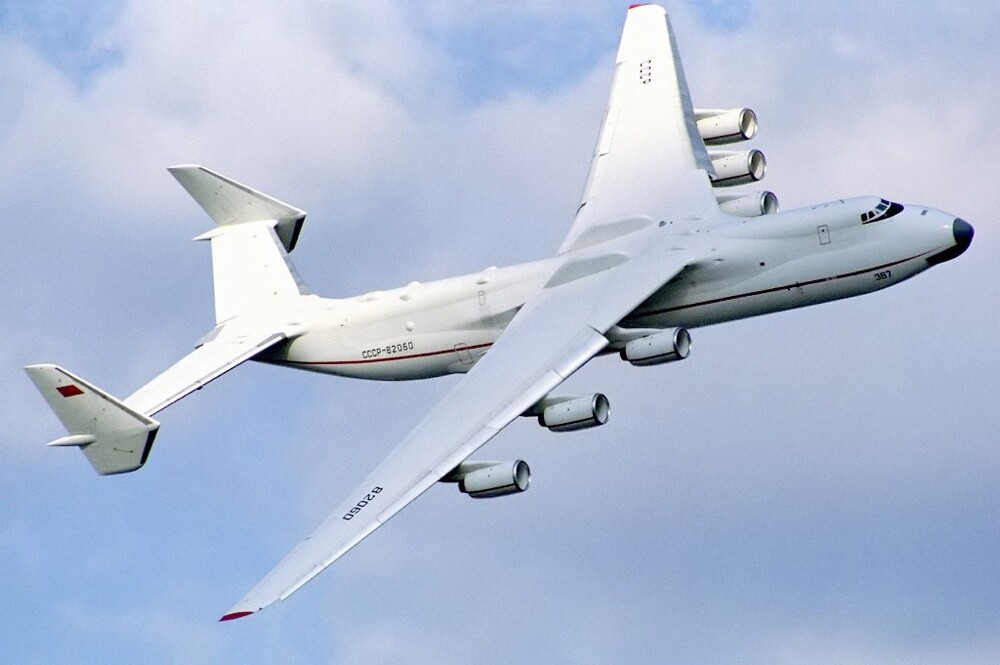 Ан-225 на авиасалоне Фарнборо, 1990 год