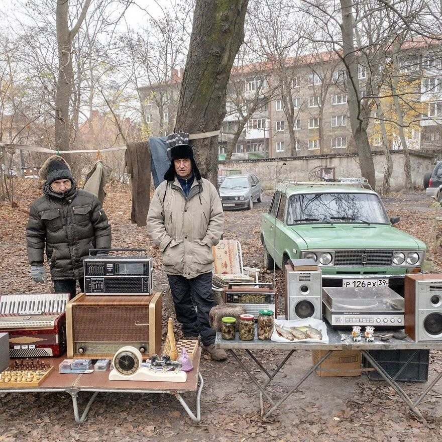Уличная торговля, Калининград
