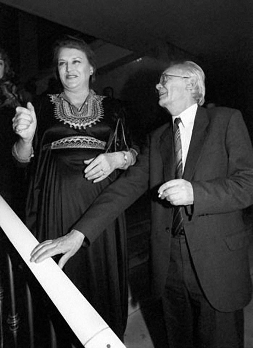 Нонна Мордюкова и Леонид Гайдай, 6 января 1992 год