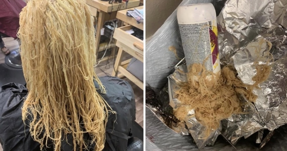 17 фотографий девушек, которые решились сами покрасить волосы, но что-то пошло не так