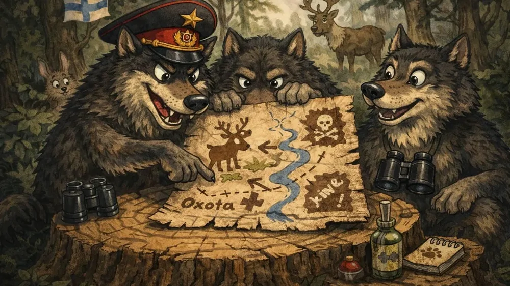 В Финляндии обвинили российских волков в переходе границы и охоте на северных оленей