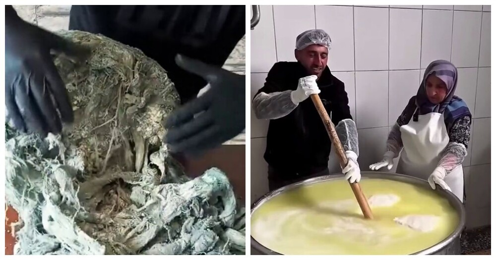 Похож на плесневелую верёвку, но в Турции его едят на завтрак каждый день