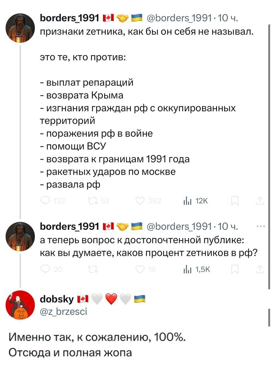 Лишь о политике