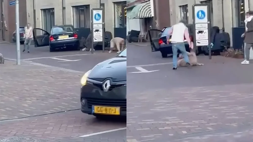 Уличная ссора закончилась наездом на людей